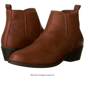 Brown Ankle Booties 6.5M